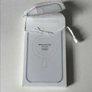 Apple Clear MagSafe iPhone 12 Pro Max Case